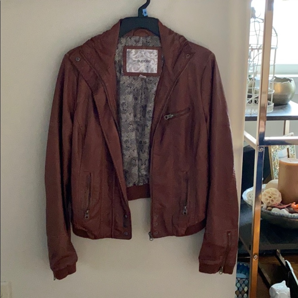 Leather jacket